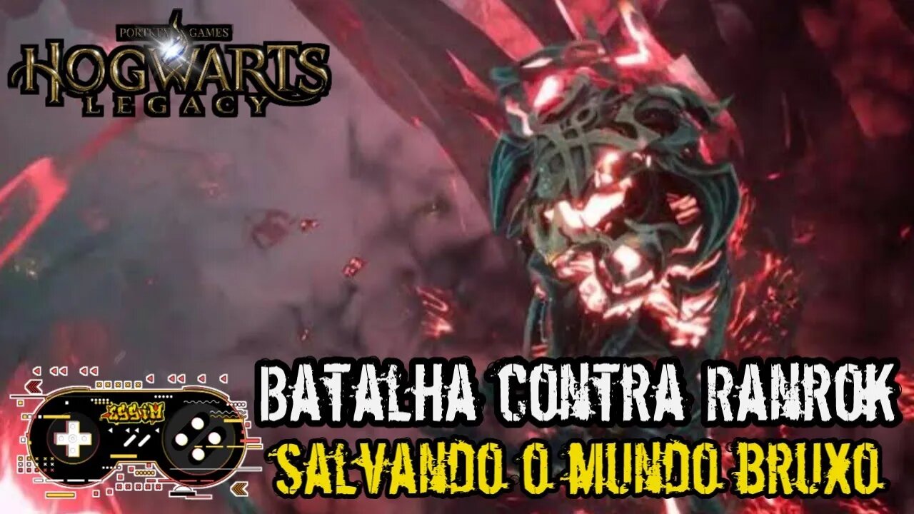 Enfrentando O Ranrok em uma batalha final - Hogwarts Legacy