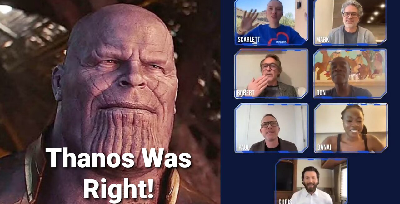 Avengers Actors Do Cringe Fail Ad For Kamala