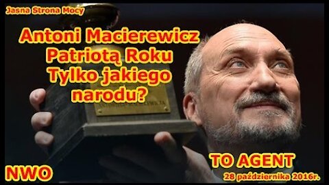 Antoni Macierewicz największym patriotą Polski 2016r. Prawdziwe