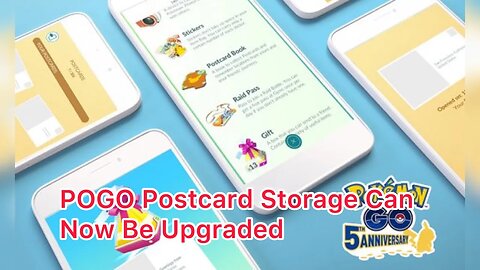 POGO Postcard Storage Can Now Be Upgraded