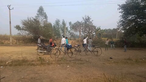 volleyball by village boys