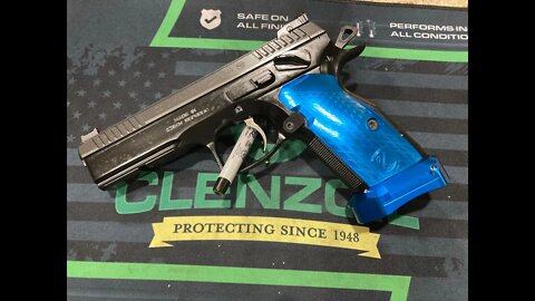 M-Arms 3D President Grips and Magwell on the CZ Shadow 2!