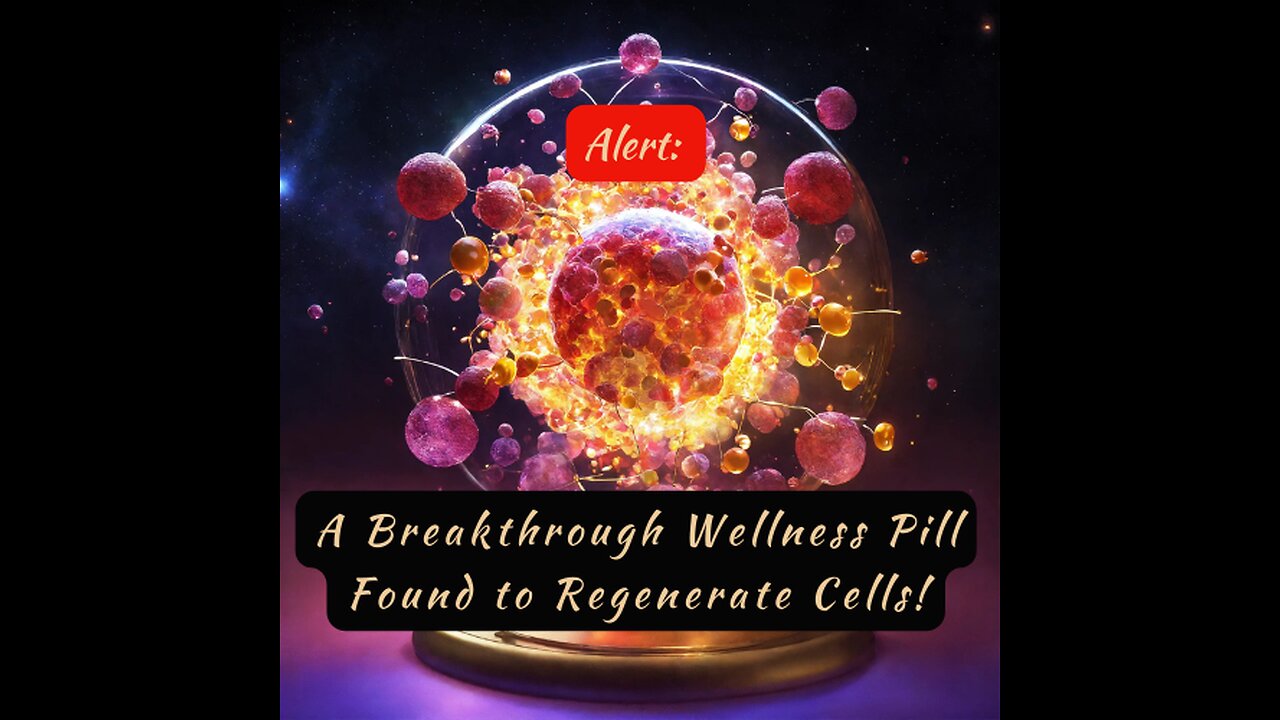 Alert: A Breakthrough Wellness Pill Found to Regenerate Cells!