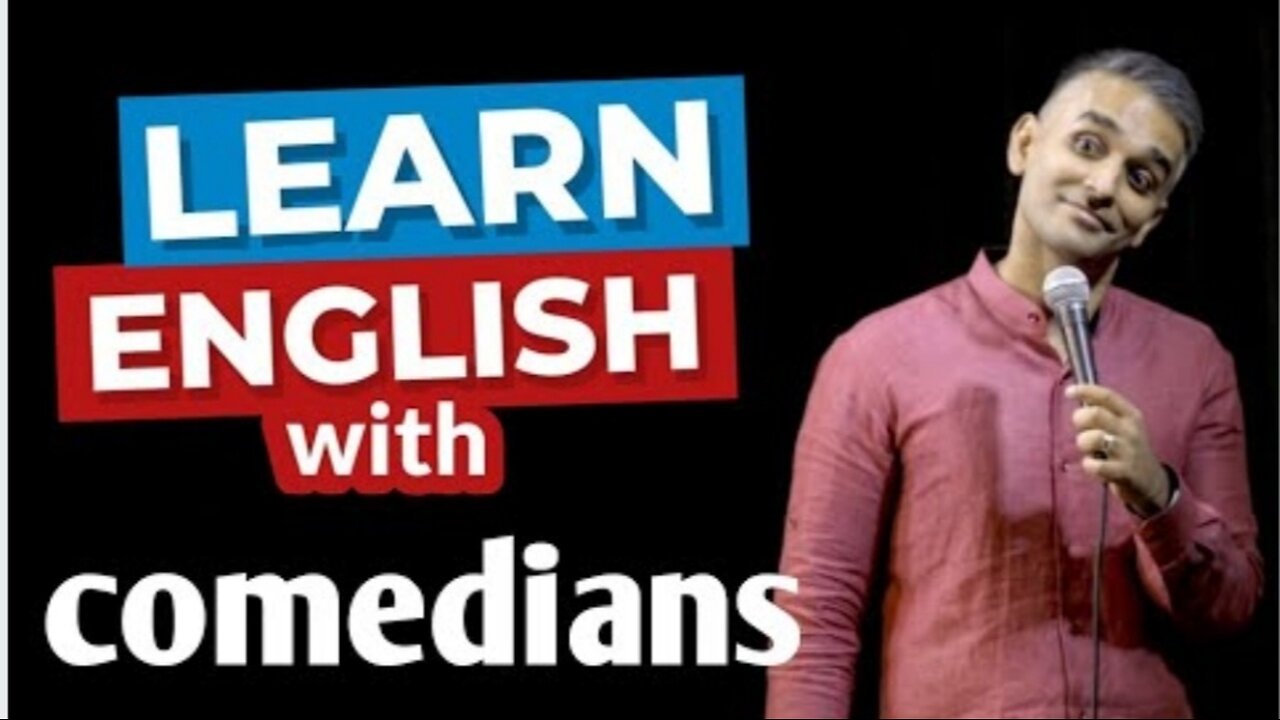 Stand up comedy with subtitles Learn English with stand up comedy| Entertaining speech