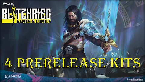 Kaldheim Prerelease Kit x4 Opening Magic the Gathering Expansion