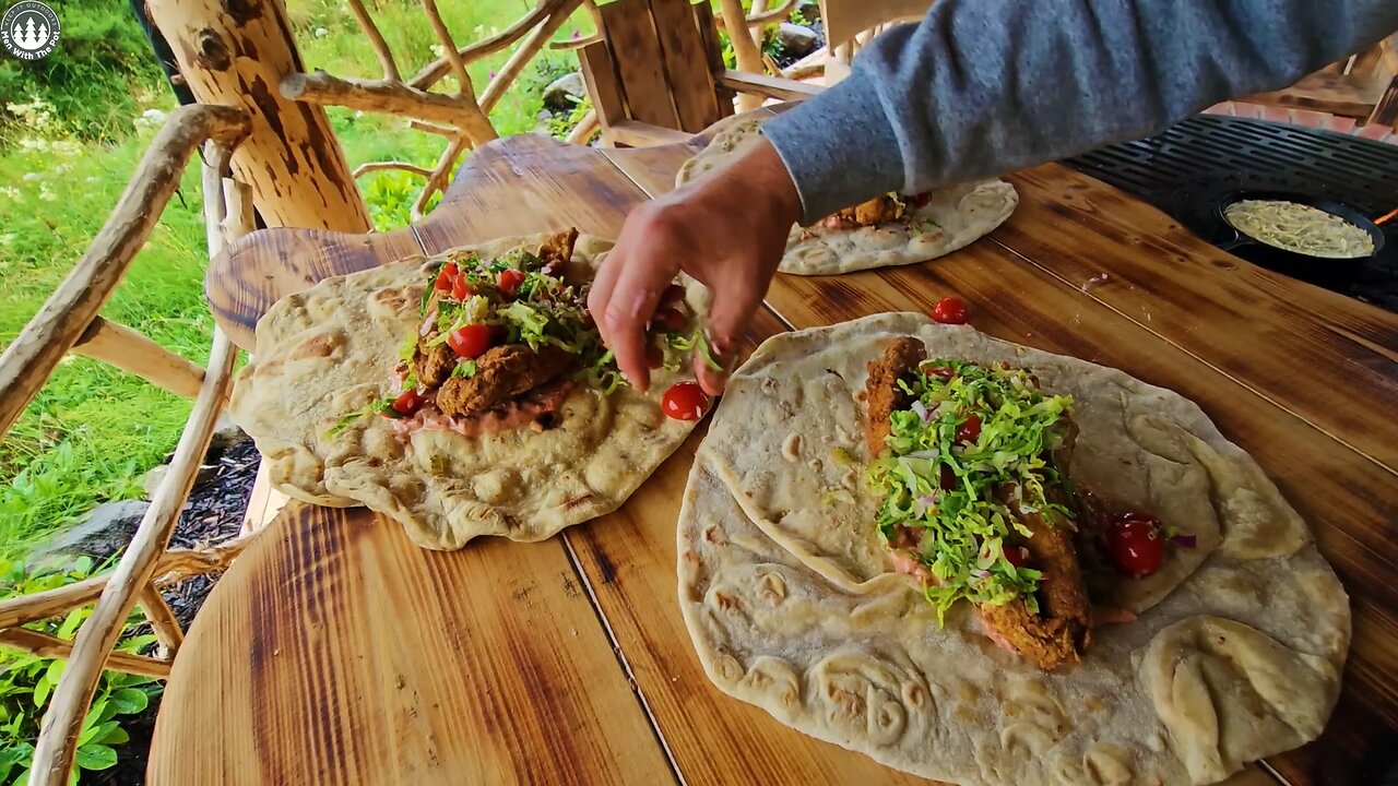 FRIED CHICKEN out of this world, The best tortilla I've ever eaten