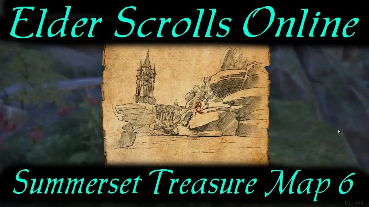 Summerset Treasure Map 6 [Elder Scrolls Online] ESO
