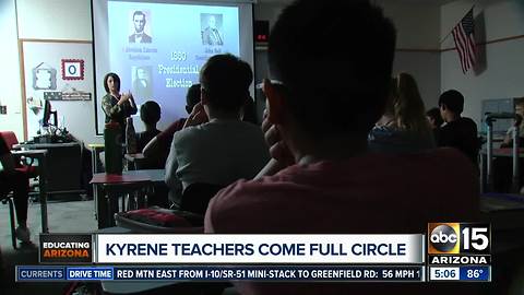 Kyrene teachers come full circle