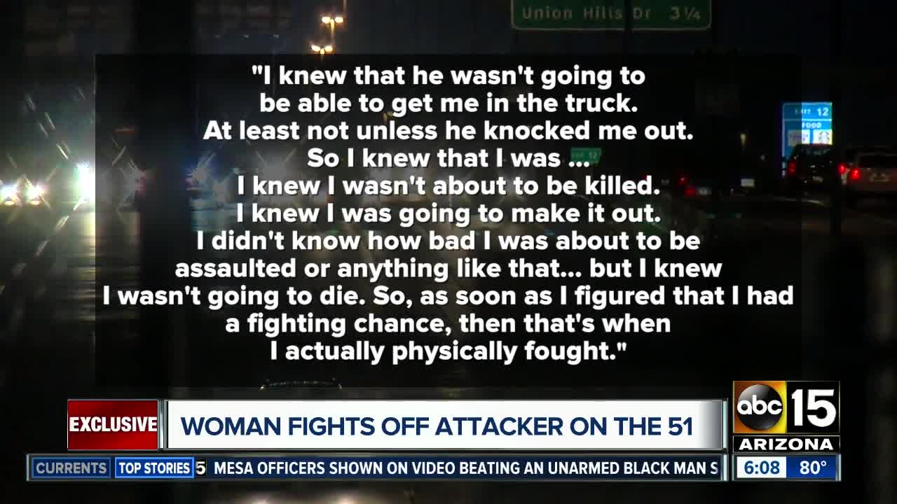 Freeway attack victim speaks to ABC15