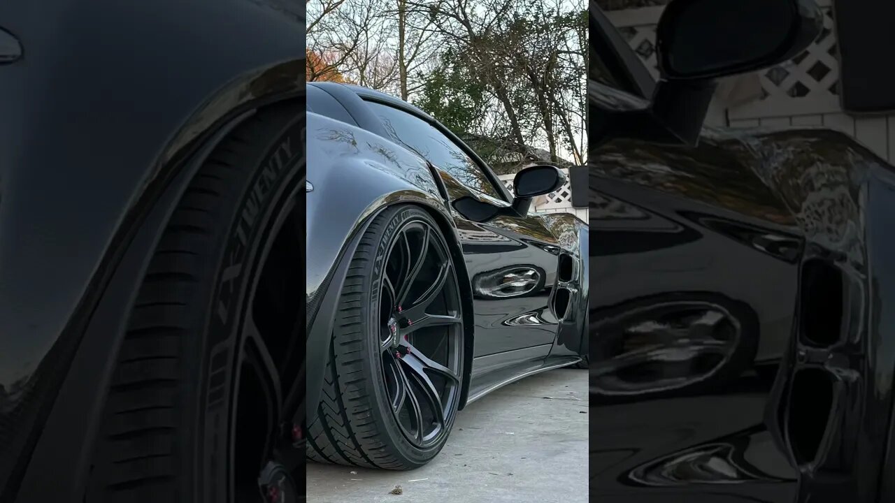 Wrapping Complicated Shapes - Corvette Bumper #Shorts