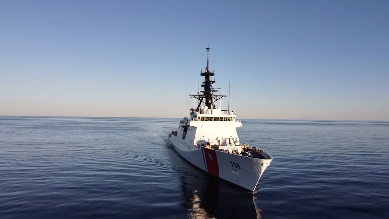 USCGC Stone (WMSL 758) departs Mississippi for fist patrol