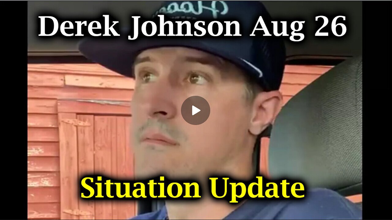 Derek Johnson Situation Update Aug 26, 2024 (normalized audio fix)