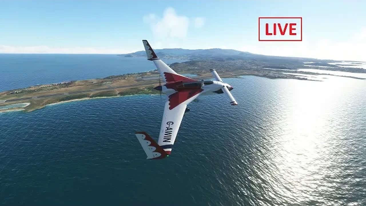 The Spirit of EAA Friendship World Tour in MSFS 2020 Leg 6. Saint Georges Island to Val-de-Cans