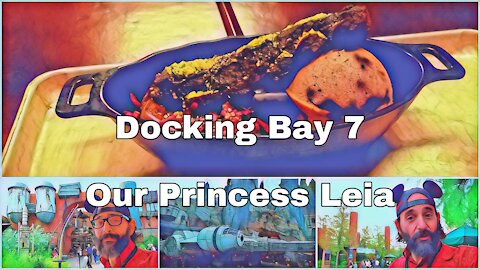 Dinner at Docking Bay 7 Food and Cargo | Hanging out at Hollywood Studios
