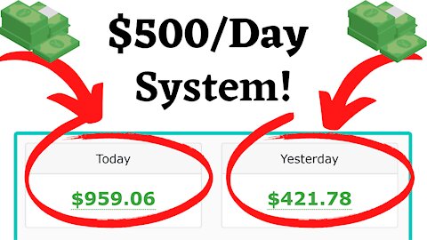 $500/Day Profit System 2022 (Easy Make Money Online)