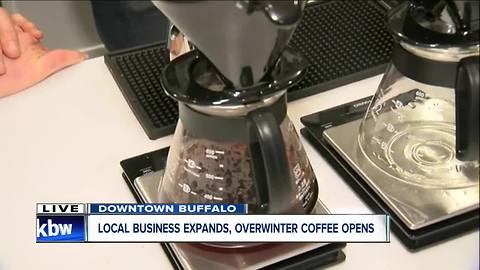 Overwinter Coffee offering new options for coffee drinkers downtown