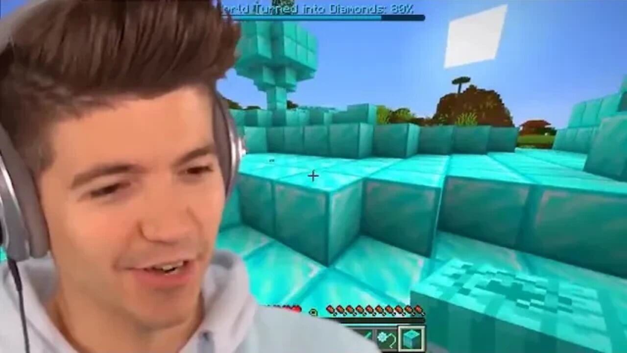 3 @ Minecraft But Everything I Touch Turns To