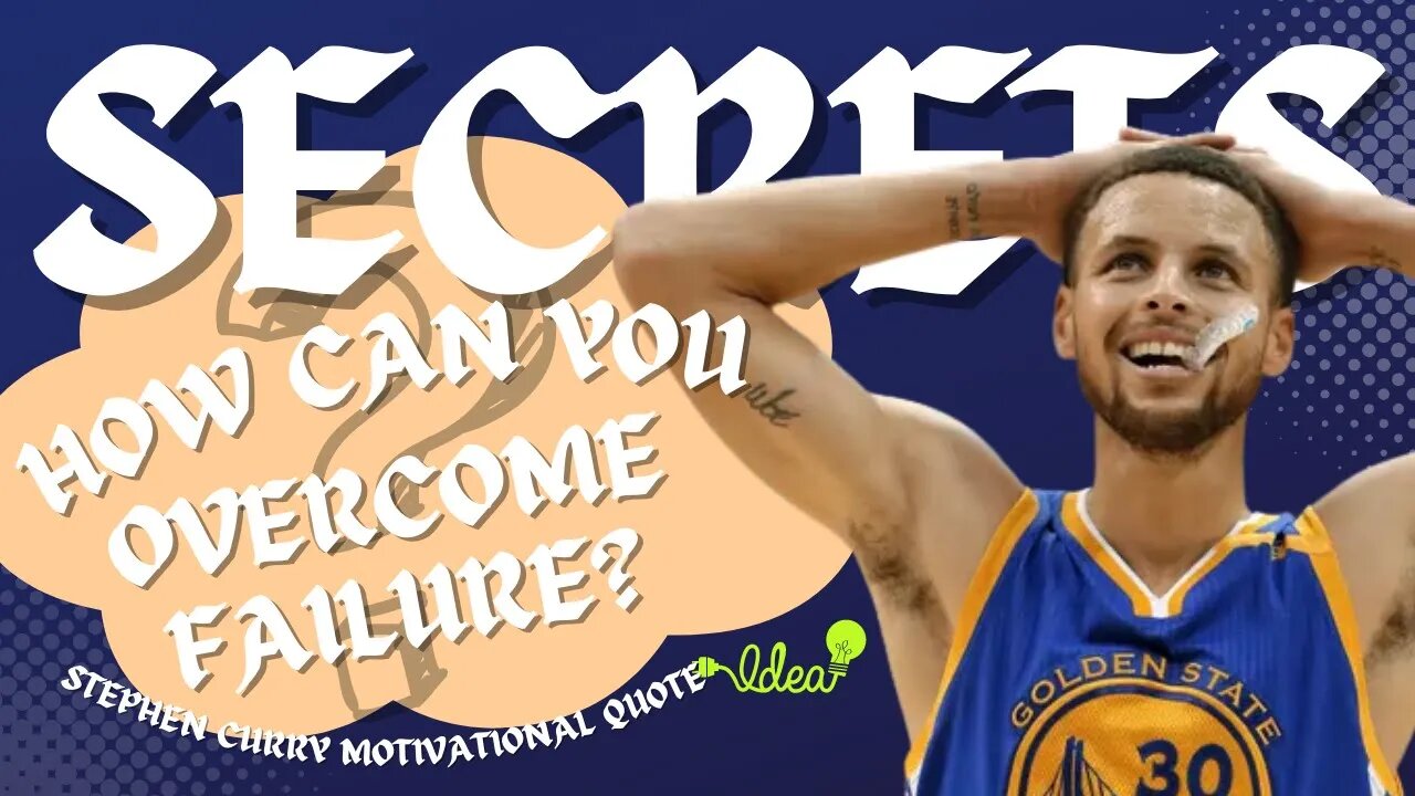Stephen Curry Motivational Quote🔥│How Can You Overcome Failure? #quote #nba #successquotes