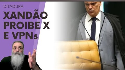 XANDÃO ORDENA proibição do X e de VPNs no BRASIL prejudicando BRASILEIROS em MEDIDA INÓCUA ao X