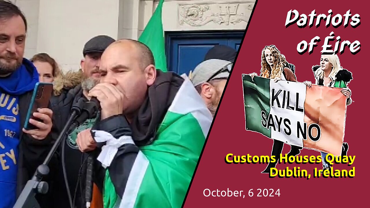 Patriots of Eire Rally: Freedom March in Dublin – October 6th, 2024