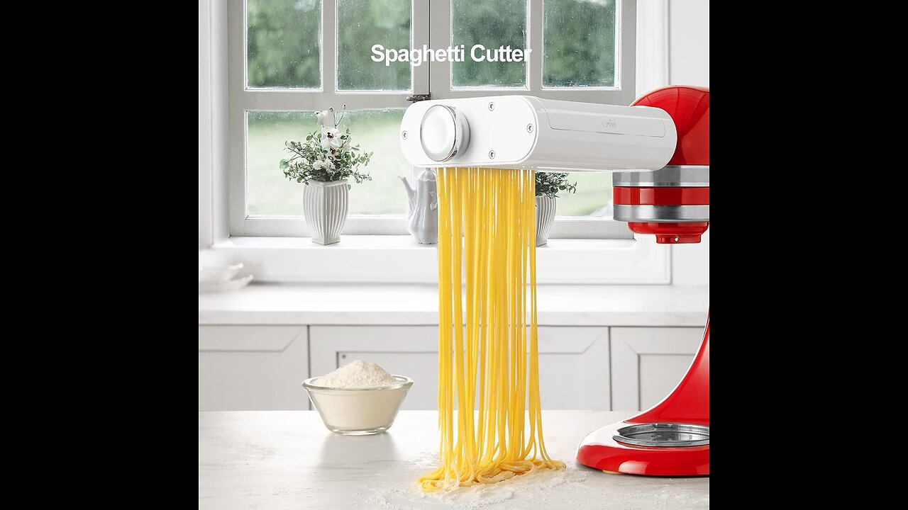 Pasta Maker Attachment for KitchenAid Stand Mixers