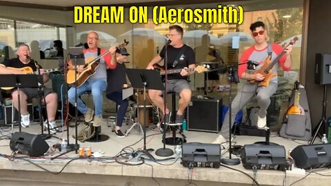 DREAM ON (AEROSMITH Cover) using my New TAYLOR!