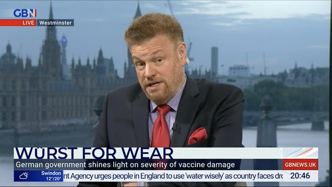 Mark Steyn - GB News - 27 July 2022. Serious Vaccine Injury 1 in 500 German study finds