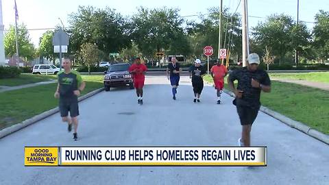 Running club helping homeless men regain lives