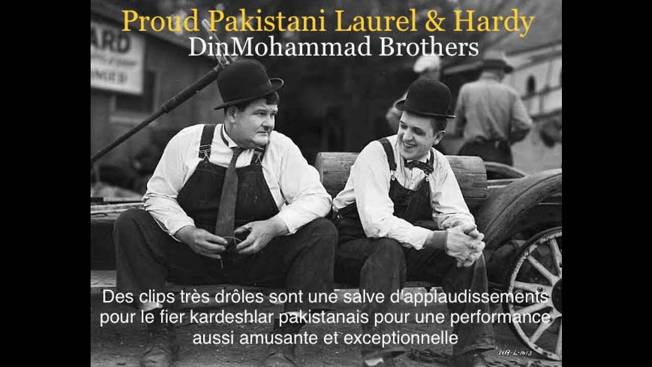 Funny clip of new Laurel and Hardy,