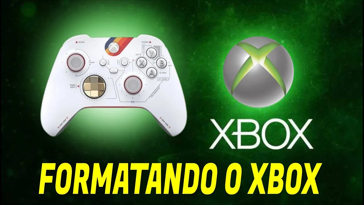 Como Formatar XBOX one / Serie S / X Restaurar Padrão De Fabrica do Sistema