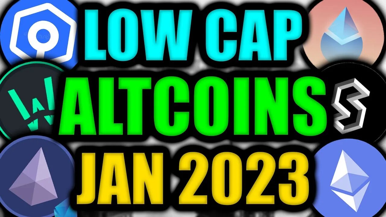 Low Cap Altcoins I'm Buying RIGHT NOW (INSANE GAINS 2023?!)