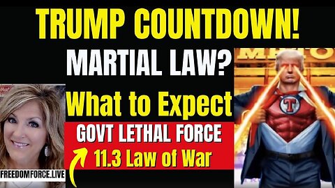 Trump Countdown - Martial Law, 11.3, Blackrock (10/29/24)