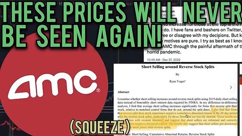 AMC/APE - ITS NOW OR NEVER