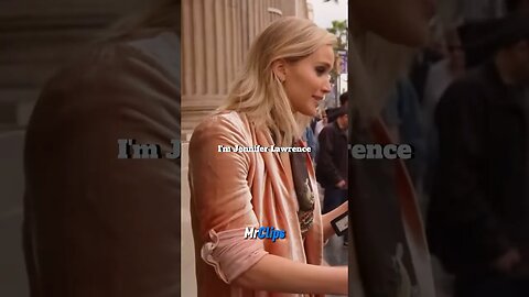 Jennifer Lawrence interviews strangers