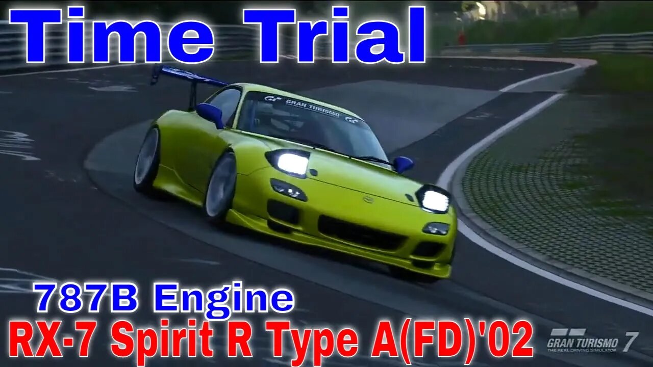 Gran Turismo 7: Time Trial: RX 7 Spirit R Type A(FD)'02-Time: 6.46.581