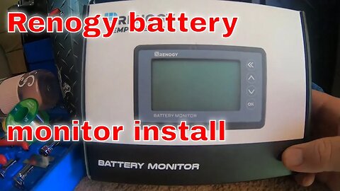 Installing a Renogy battery monitor in 05 Bounder.