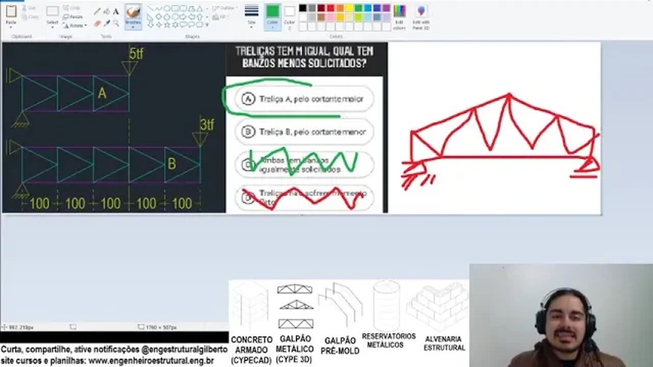 84% dos engenheiros não conhecem essa otimização de treliças Eng Estrutural