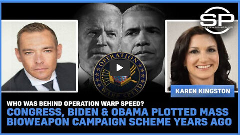 KAREN KINGSTON -Who Was Behind Operation Warp Speed?