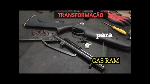 COMO TRANSFORMAR ROSSI DIONE NA MOLA P/ GAS RAM