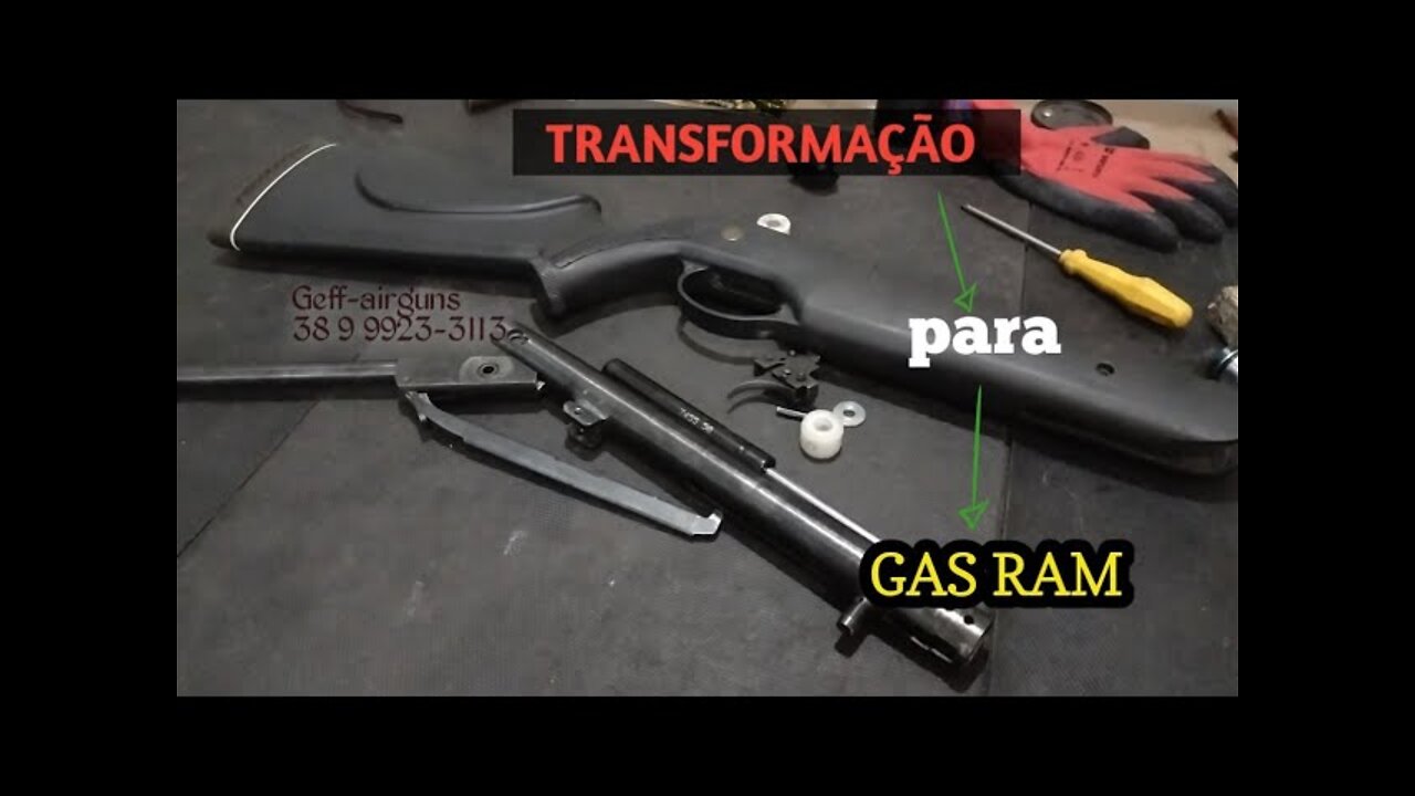 COMO TRANSFORMAR ROSSI DIONE NA MOLA P/ GAS RAM