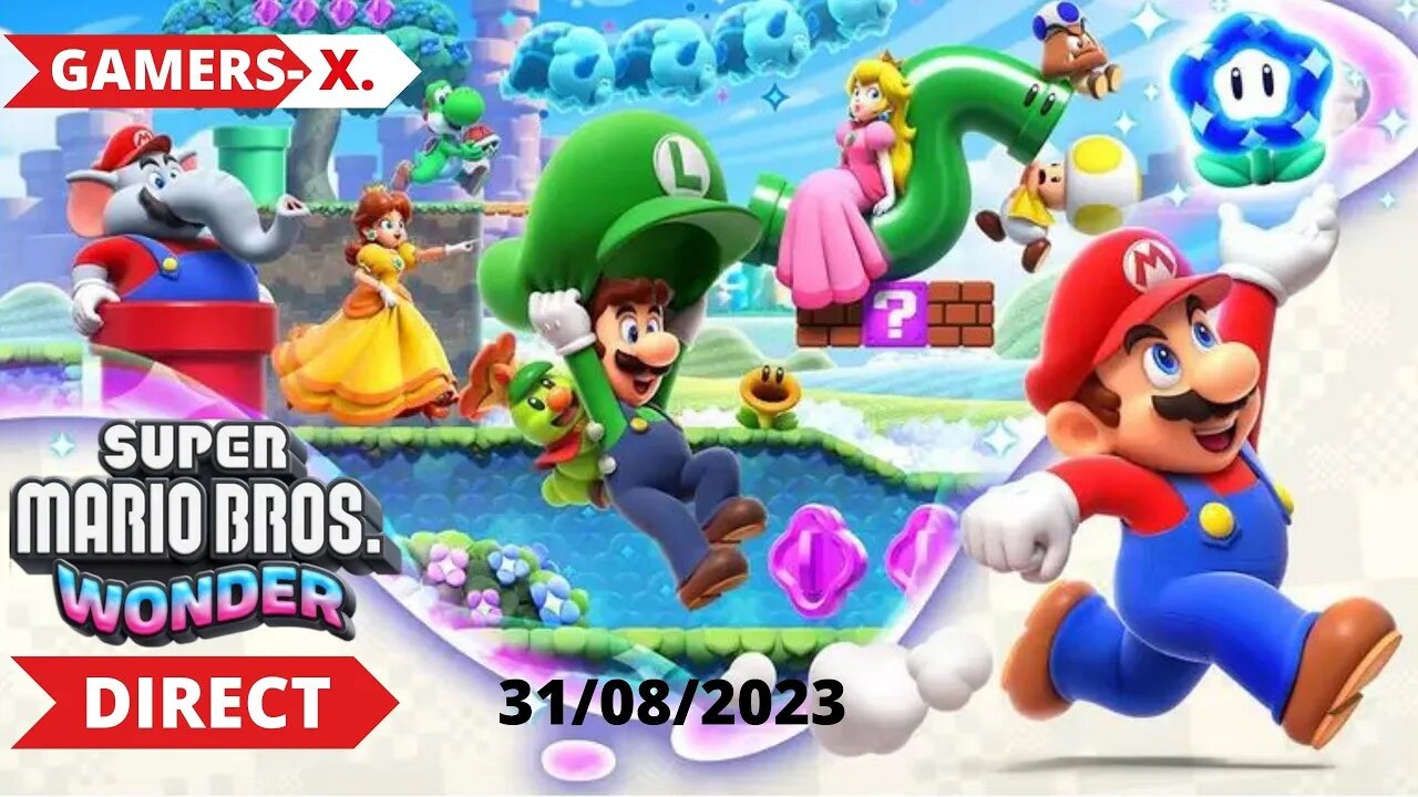 ⚠️ATENÇÃO Nintendo Direct - The Super Mario Bros Wonder (8-31-2023)