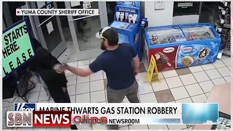 Marine Speaks Out After Fighting Off Gas Station Robbery Attempt - 4738