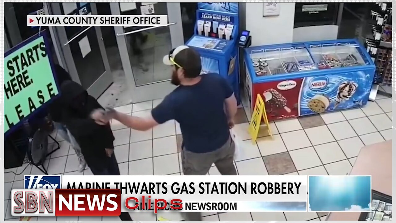 Marine Speaks Out After Fighting Off Gas Station Robbery Attempt - 4738