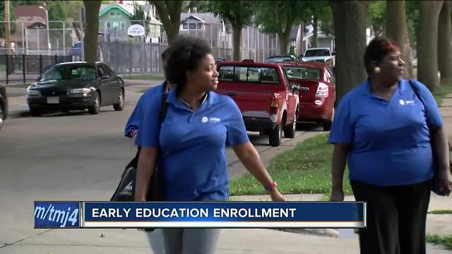 MPS efforts to enroll first time students in school