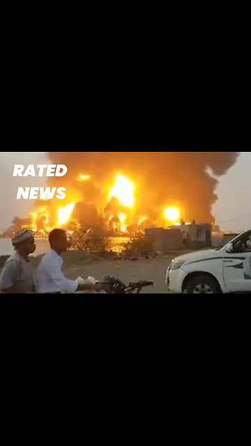 Israeli Airstrikes Strike Hodeidah, Yemen