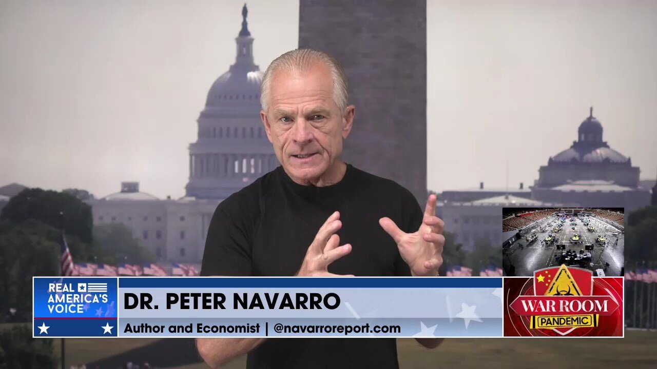 Navarro: 'No Question' the Virus Came from Wuhan Lab and the Election Was Stolen