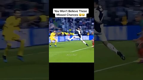 Which miss was the worst? 🤔 #football #ronaldo #fail