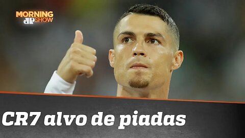 Comediante português diz que CR7 é alvo de piadas por lá