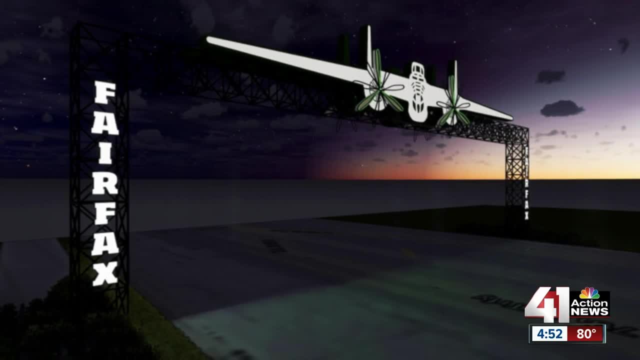 New signs in KCK's Fairfax District to honor B-25 history