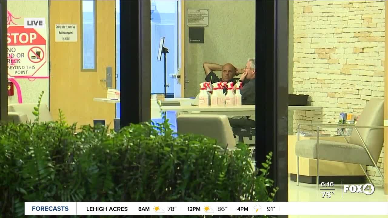 No check-ins so far at North Port flood shelter